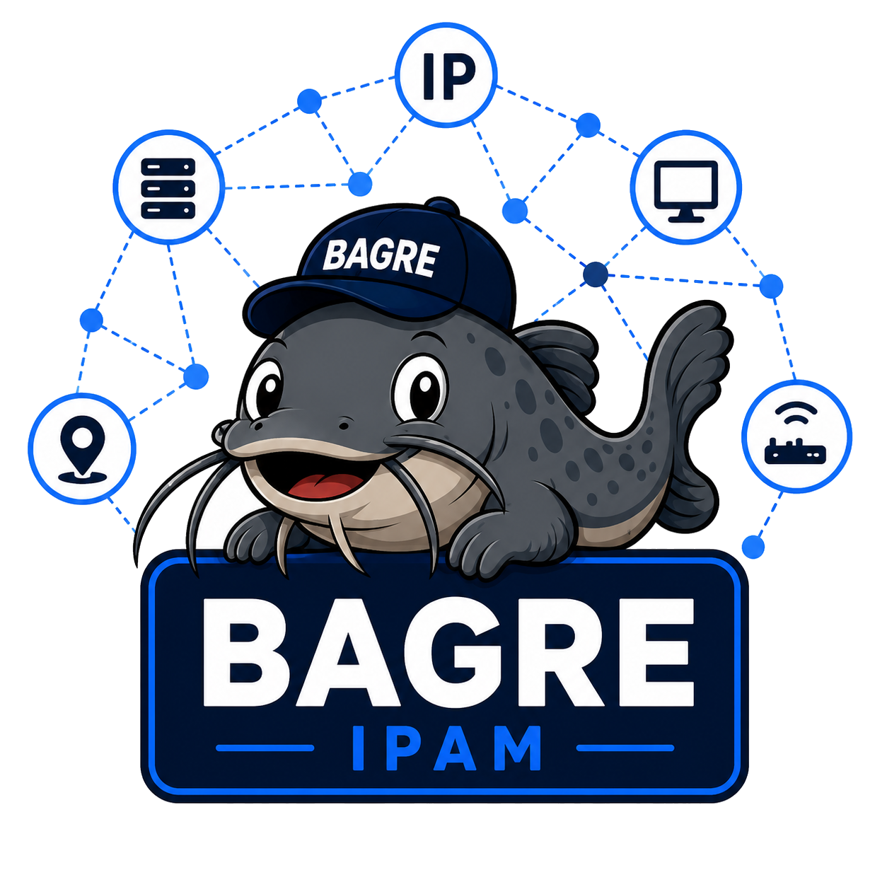 Bagre IPAM — mascote e logo